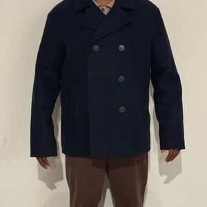 Old Navy Dark Blue Peacoat for Men